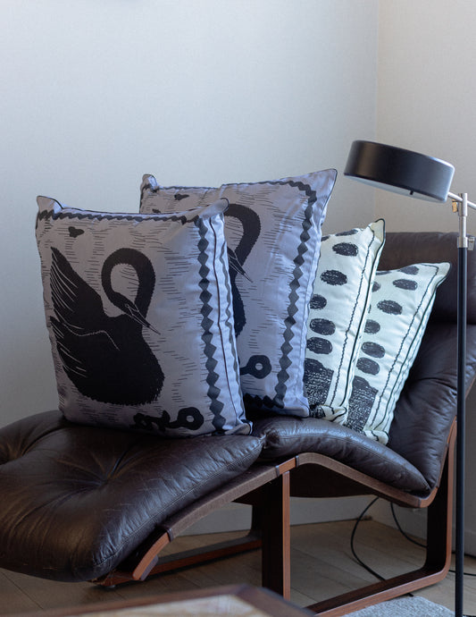 Swan Cushion