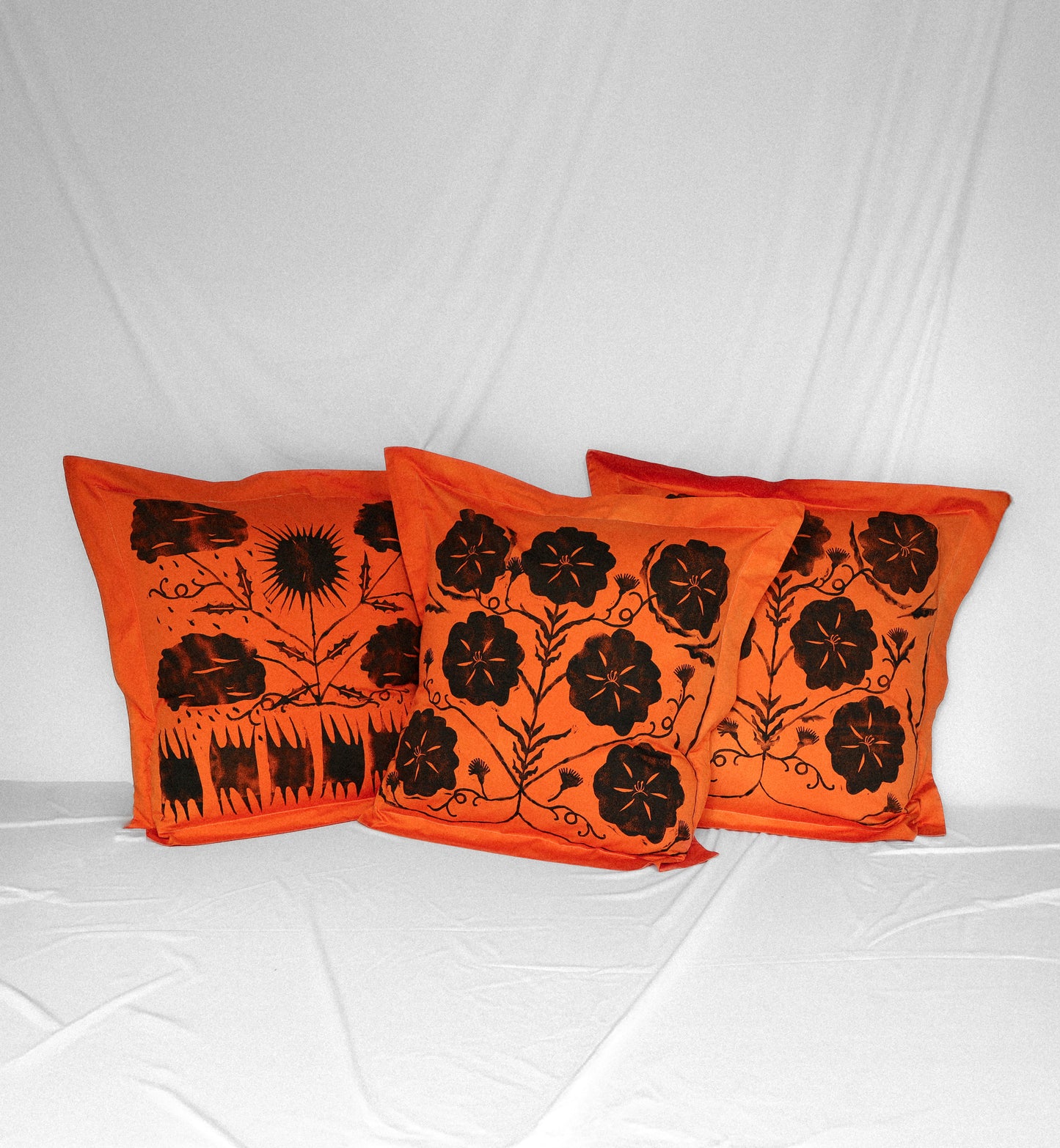 Garden Cushion in Orange