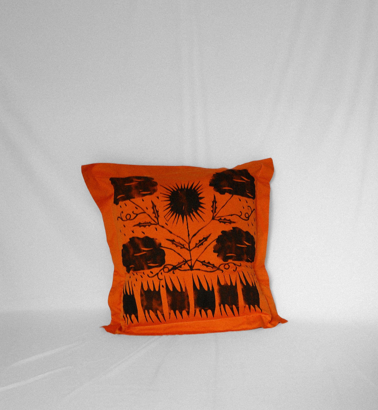 Storm Cushion in Orange