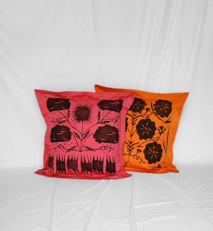 Storm Cushion in Pink