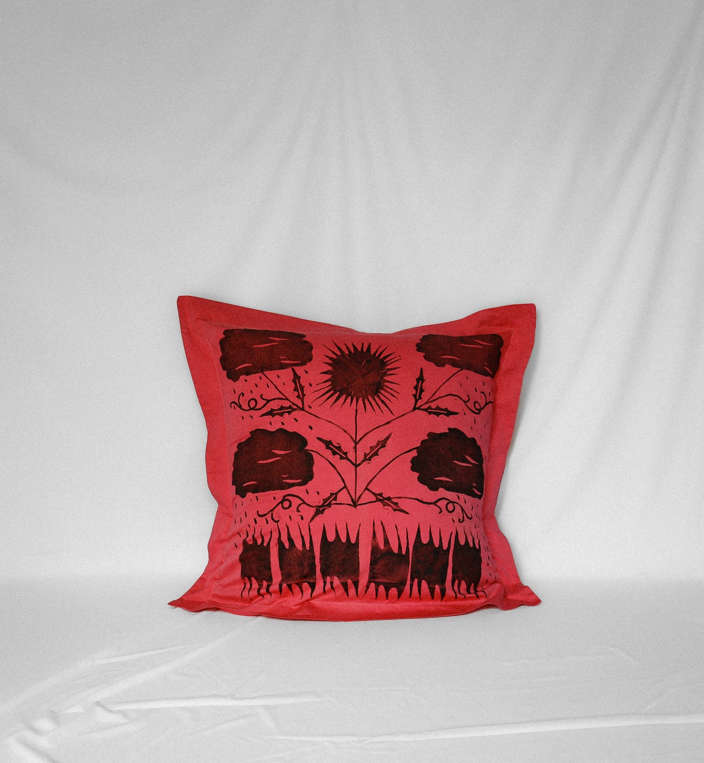 Storm Cushion in Pink