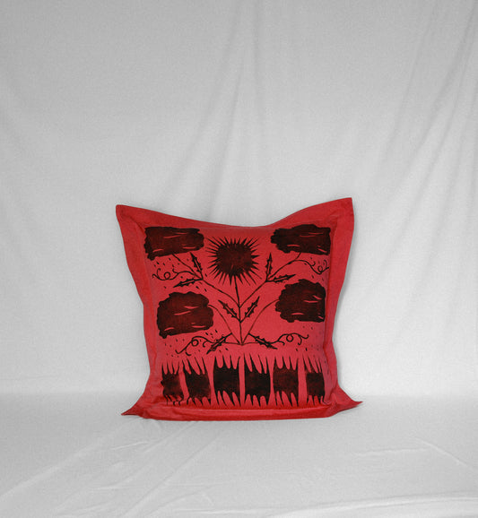 Storm Cushion in Pink